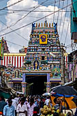 The great Chola temples of Tamil Nadu - The Swaminathan Temple of Swamimalai. The entrance gopura. 